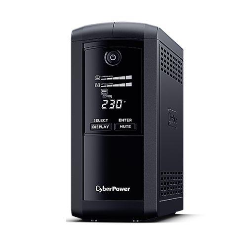 CyberPower Value Pro 1000VA Line Interactive Tower UPS, 550W, LCD Display, 6x IEC, AVR Energy Saving, 1Gbps Ethernet - X-Case.co.uk Ltd