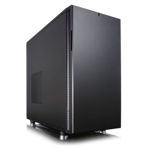 Fractal Design Define R5 (Black Solid) Silent Gaming Case, ATX, 2 Fans, Fan Controller, Configurable Front Door, Ultra Silent Design - X-Case.co.uk Ltd
