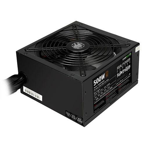 GameMax 500W RPG Rampage PSU, Fully Wired, Silent Fan, 80+ Bronze, Flat Black Cables, Power Lead Not Included - X-Case.co.uk Ltd