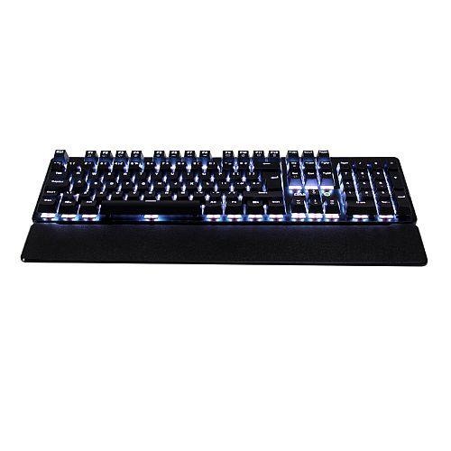 GameMax Strike Mechanical RGB Gaming Keyboard, Outemu Red Switches, Anti-Ghosting, Double-Shot Keycaps, Magnetic Wrist Rest - X-Case.co.uk Ltd
