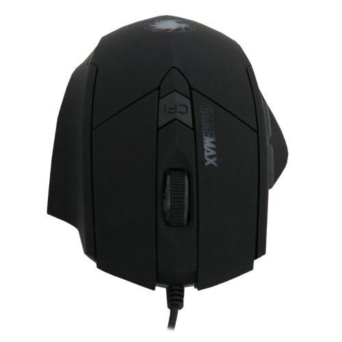 GameMax Tornado 7-Colour LED Gaming Mouse, USB, Up to 2000 DPI, 6 Buttons - X-Case.co.uk Ltd