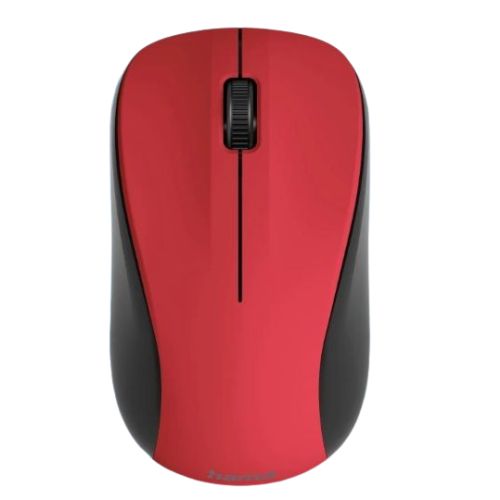 Hama MW-300 V2 Wireless Optical Mouse, 3 Buttons, USB Nano Receiver, Red - X-Case.co.uk Ltd