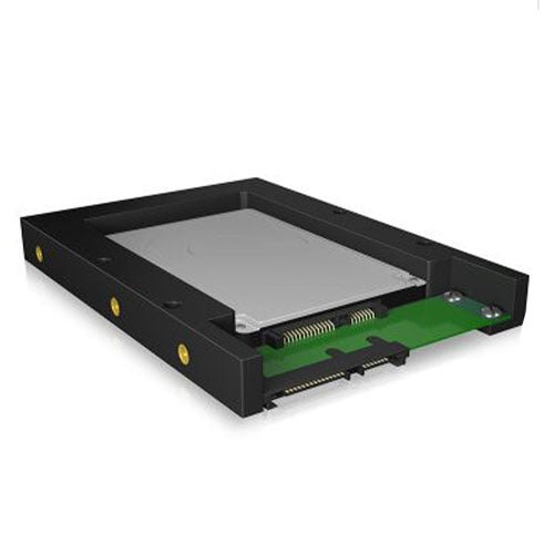 Icy Box (IB-2538STS) 2.5" Drive Mounting Kit, Frame to Fit 1x 2.5" SSD/HDD into a 3.5" Drive Bay - X-Case.co.uk Ltd