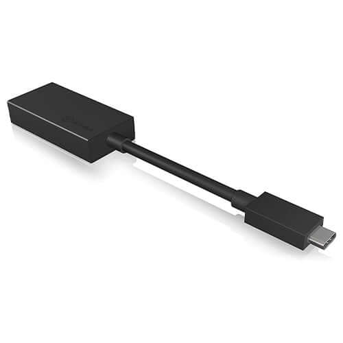 IcyBox USB-C Male to HDMI Female Converter Cable, Black - X-Case.co.uk Ltd