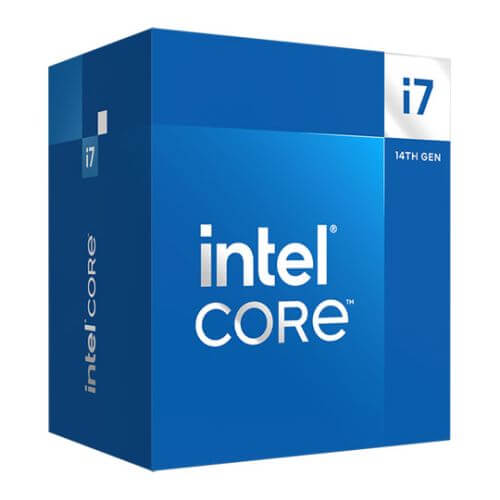 Intel Core i7-14700 CPU, 1700, Up to 5.4 GHz, 20-Core, 65W (219W Turbo), 10nm, 33MB Cache, Raptor Lake Refresh - X-Case.co.uk Ltd
