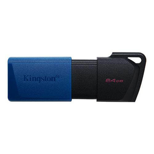 Kingston 64GB USB 3.2 Gen1 Memory Pen, DataTraveler Exodia M, Moving Cap, Key Ring - X-Case.co.uk Ltd