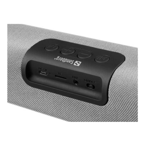 Sandberg (126-35) Bluetooth 5.0 Speakerphone Bar, 2-in-1 Speaker + Mic, Rechargeable Battery, TF/Micro-SD Slot, 5 Year Warranty - X-Case.co.uk Ltd