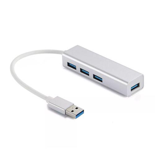 Sandberg External 4-Port USB 3.0 Pocket Hub, 4x USB 3.0, Aluminium, USB Powered, 5 Year Warranty - X-Case.co.uk Ltd