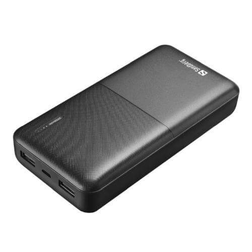 Sandberg Powerbank 20000, 20,000mAh, 2 x USB-A, 5 Year Warranty - X-Case.co.uk Ltd
