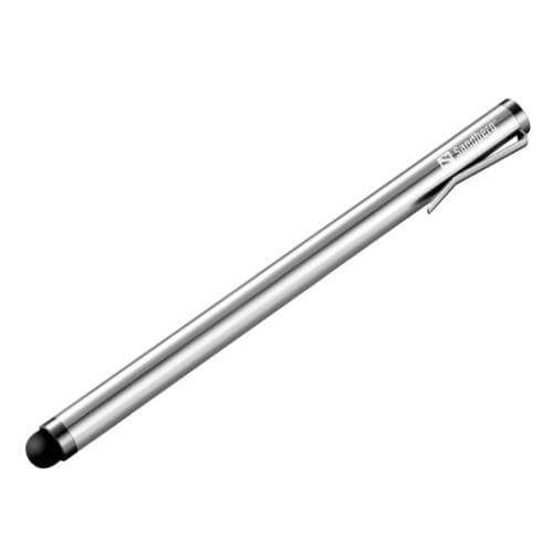 Sandberg Smartphone Stylus Pen, Silver, 5 Year Warranty - X-Case.co.uk Ltd
