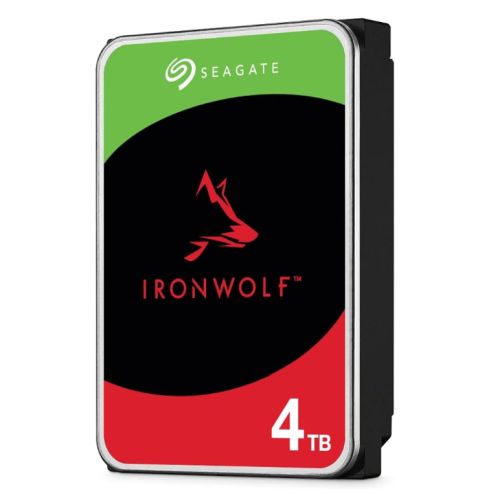 Seagate 3.5", 4TB, SATA3, IronWolf NAS Hard Drive, 5400RPM, 256MB Cache, 8 Drive Bays Supported, OEM - X-Case.co.uk Ltd