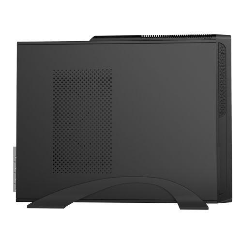 Spire S014B Micro ITX Slim Desktop Case, 300W PSU, Mesh Front, 8cm Fan, Card Reader, USB 3.0, Black - X-Case.co.uk Ltd