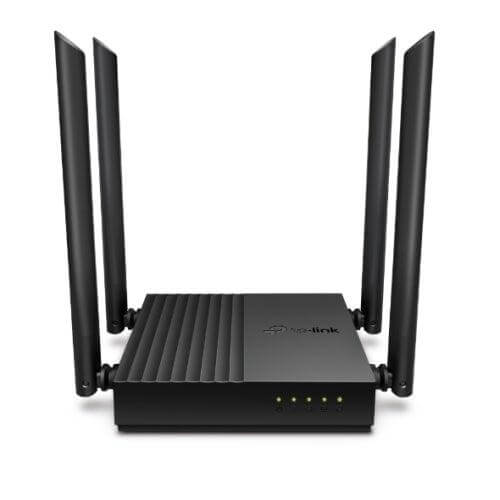 TP-LINK (Archer C64), AC1200 (867+400) Wireless Dual Band GB Cable Router, 4-Port, MU-MIMO, Access Point Mode - X-Case.co.uk Ltd