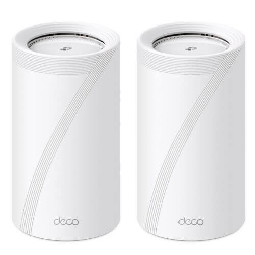 TP-LINK (DECO BE85) BE19000 Tri-Band Whole Home Mesh Wi-Fi 7 System, 2 Pack, 12-Stream, 2x 10G Ports, Multi-Link Operation, Voice Control - X-Case.co.uk Ltd