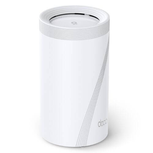 TP-LINK (DECO BE85) BE19000 Tri-Band Whole Home Mesh Wi-Fi 7 System, Single Unit, 12-Stream, 2x 10G Ports, Multi-Link Operation, Voice Control - X-Case.co.uk Ltd