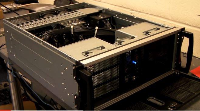 Quad Gpu Nvidia 980ti 4u Rackmount Build - X-Case