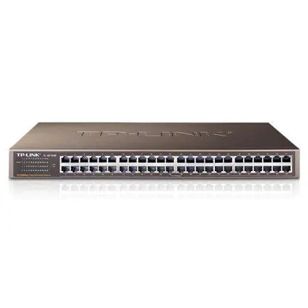 TP-LINK (TL-SF1048) 48-Port 10/100 Unmanaged Rackmount Switch, Steel Case - X-Case