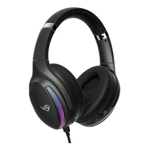 Asus ROG Fusion 500 II RGB Gaming Headset, USB-C/USB-A/3.5mm Jack, 50mm Drivers, 7.1 Surround Sound, AI Noise Cancelling Mic - X-Case