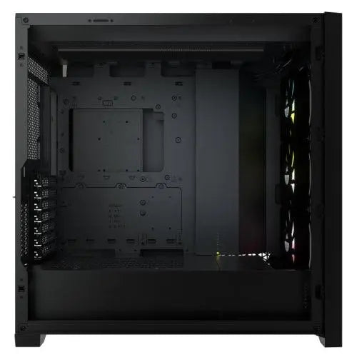 Corsair iCUE 5000X RGB Gaming Case w/ 4x Tempered Glass Panels, E-ATX, 3 x AirGuide RGB Fans, Lighting Node CORE included, USB-C, Black - X-Case