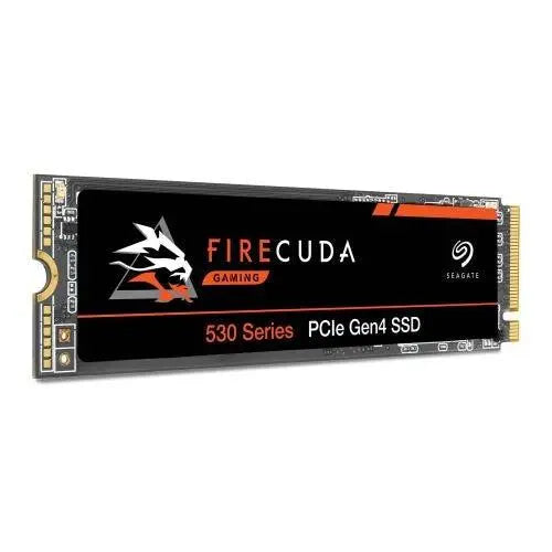 Seagate 500GB FireCuda 530 M.2 NVMe SSD, M.2 2280, PCIe 4.0, TLC 3D NAND, R/W 7000/3000 MB/s, 400K/700K IOPS, PS5 Compatible - X-Case