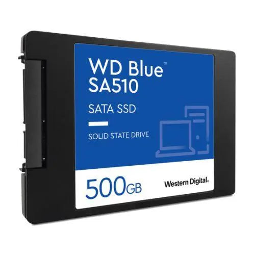 WD 500GB Blue SA510 G3 SSD, 2.5", SATA3, R/W 560/510 MB/s, 90K/82K IOPS, 7mm - X-Case
