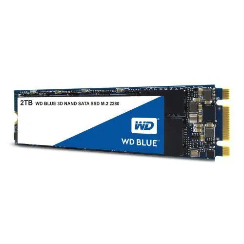 WD 2TB Blue M.2 SATA SSD, M.2 2280, SATA3, 3D NAND, R/W 560/530 MB/s, 95K/84K IOPS - X-Case