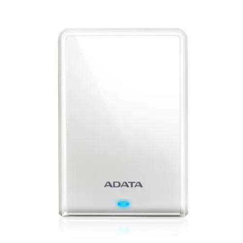 ADATA 1TB HV620S Slim External Hard Drive, 2.5", USB 3.2, 11.5mm Thick, White - X-Case