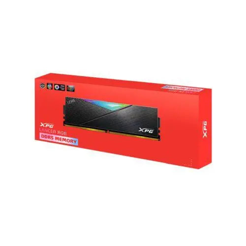 ADATA XPG Lancer RGB 16GB, DDR5, 5200MHz (PC5-41600), CL38, 1.25V, ECC, XMP 3.0, PMIC, DIMM Memory - X-Case