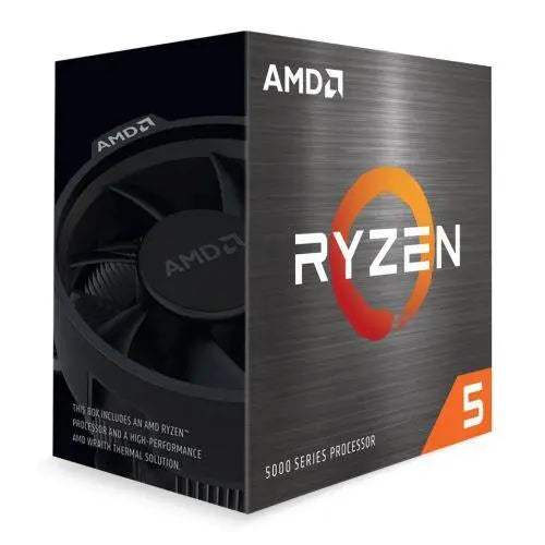 AMD Ryzen 5 5600X CPU with Wraith Stealth Cooler, AM4, 3.7GHz (4.6 Turbo), 6-Core, 65W, 35MB Cache, 7nm, 5th Gen, No Graphics - X-Case