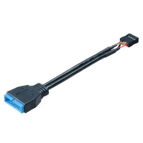 Akasa USB 3.0 to USB 2.0 Adapter Cable, USB 3.0 19-pin male to USB 2.0 internal 9-pin, 10cm - X-Case
