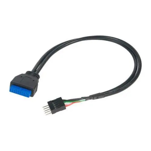 Akasa USB 3.0 to USB 2.0 Adapter Cable, USB 3.0 19-pin male to USB 2.0 internal 9-pin, 30cm - X-Case