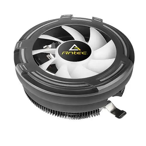 Antec T120 Chromatic Compact Heatsink & Fan, Intel & AMD Sockets, RGB Silent Fan, Black Aluminium Fins, 95W TDP - X-Case