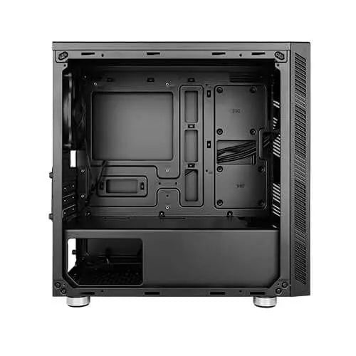 Antec VSK10 Micro ATX Case, No PSU, 12cm Fan, 2 USB 3.0, Extensive Cooling Options, Black - X-Case