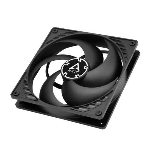 Arctic P14 14cm Pressure Optimised PWM PST Case Fan for Continuous Operation, Black, 9 Blades, Dual Ball Bearing, 200-1700 RPM - X-Case