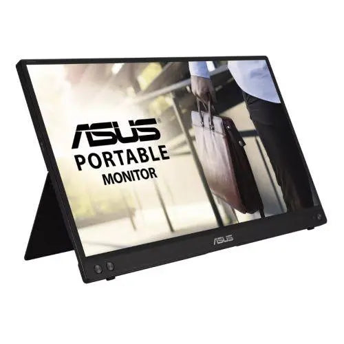 Asus 15.6" Portable IPS Monitor (ZenScreen MB16ACV), 1920 x 1080, USB-C (USB-A adapter), USB-powered, Auto-rotatable, Antibacterial, Smart Stand & Sleeve inc. - X-Case