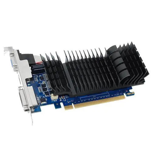 Asus GT730, 2GB DDR5, PCIe2, VGA, DVI, HDMI, Silent, Low Profile (Bracket Included) - X-Case