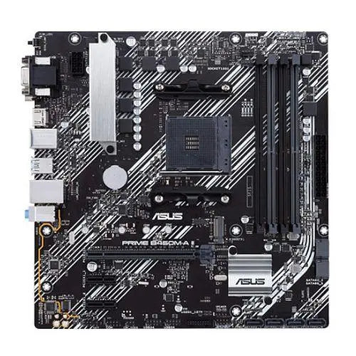 Asus PRIME B450M-A II, AMD B450, AM4, Micro ATX, 4 DDR4, VGA, DVI, HDMI, RGB Header, M.2 - X-Case