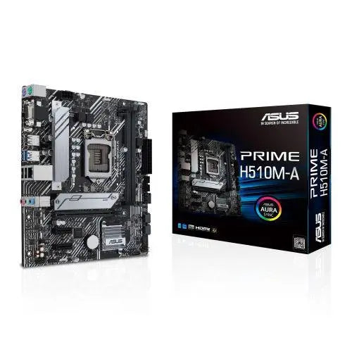 Asus PRIME H510M-A, Intel H510, 1200, Micro ATX, 2 DDR4, VGA, HDMI, DP, M.2 - X-Case