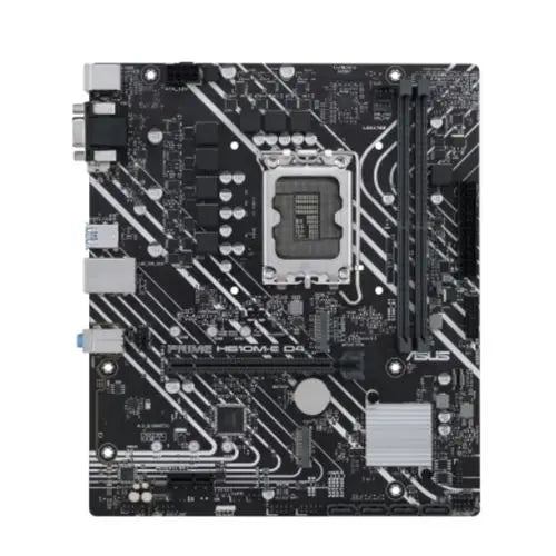 Asus PRIME H610M-E D4 CSM - Corporate Stable Model, Intel H610, 1700, Micro ATX, 2 DDR4, VGA, HDMI, DP, PCIe4, 2x M.2