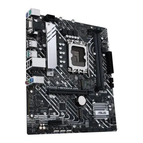 Asus PRO H610M-C D4-CSM - Corporate Stable Model, Intel H610, 1700, Micro ATX, 2 DDR4, VGA, HDMI, DP, PCIe4, 1x M.2 - X-Case
