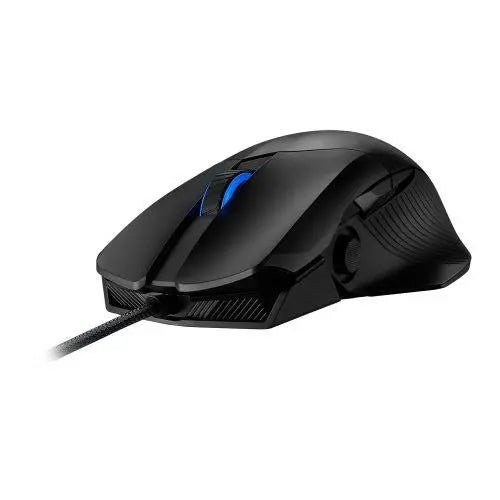 Asus ROG Chakram Core Wired Gaming Mouse, 16000 DPI, Programmable Joystick, Screw-less Design, RGB Lighting - X-Case