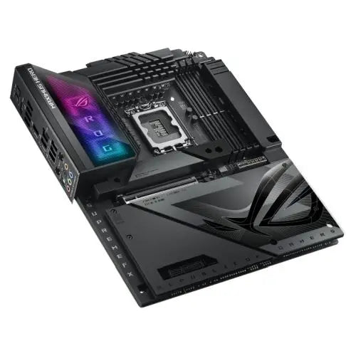 Asus ROG MAXIMUS Z790 HERO BTF, Intel Z790, 1700, ATX, 4 DDR5, HDMI, 2 Thunderbolt, Wi-Fi 7, 2.5G LAN, PCIe5, RGB, 5x M.2 *Requires a BTF Compatible Chassis*