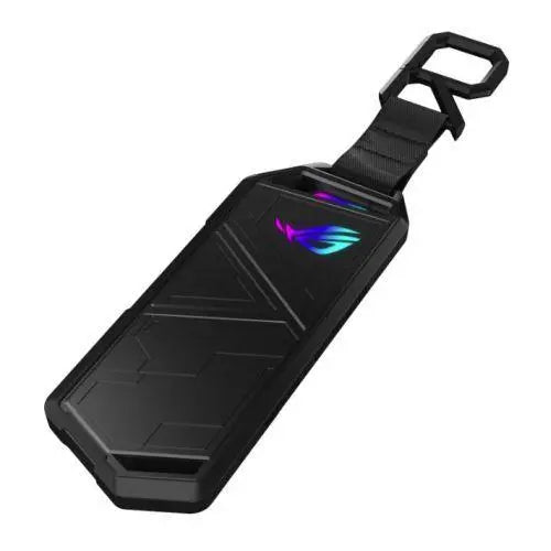 Asus ROG STRIX ARION M.2 NVMe SSD Caddy, USB 3.2 Gen2 Type-C, Aluminium, Thermal Pads, RGB Lighting, Hanger & USB-A Cable inc. - X-Case