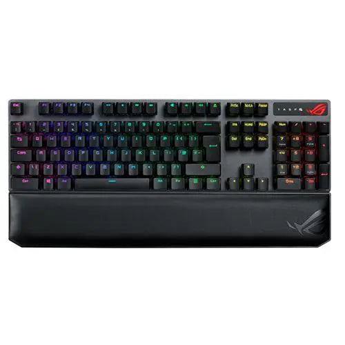 Asus ROG Strix SCOPE NX Wireless Deluxe Mechanical RGB Gaming Keyboard, ROG NX Mechanical Switches, Stealth Key, Quick-Toggle, Magnetic Wrist Rest - X-Case