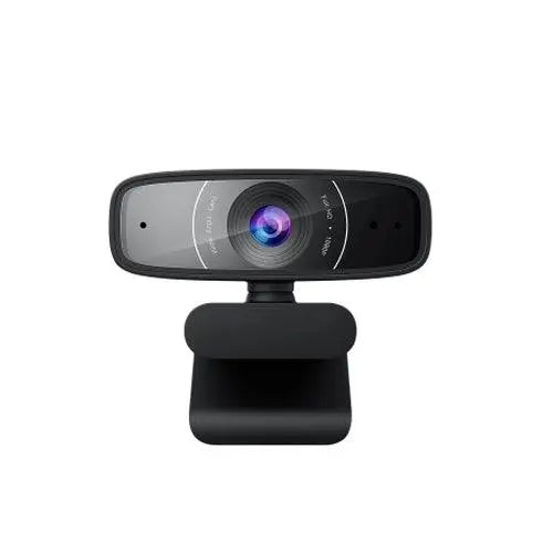 Asus Webcam C3 USB FHD Webcam with Beamforming Mic, 1080p, 30fps, 90° Tilt, 360° Rotation - X-Case