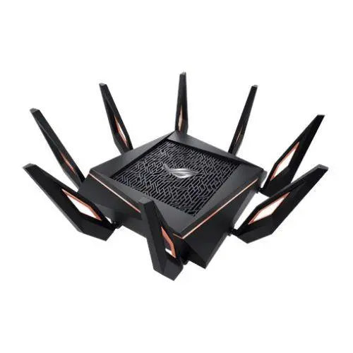 Asus (GT-AX11000) ROG Rapture AX11000 Wireless Tri-Band Gaming Wi-Fi 6 Router, 802.11ax, Quad Core CPU, AiMesh, RGB - X-Case