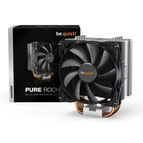 Be Quiet! BK006 Pure Rock 2 Heatsink & Fan, Intel & AMD Sockets, 12cm PWM Fan, 150W TDP - X-Case