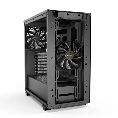 Be Quiet! Pure Base 500 Gaming Case with Window, ATX, No PSU, 2 x Pure Wings 2 Fans, PSU Shroud, Black - X-Case