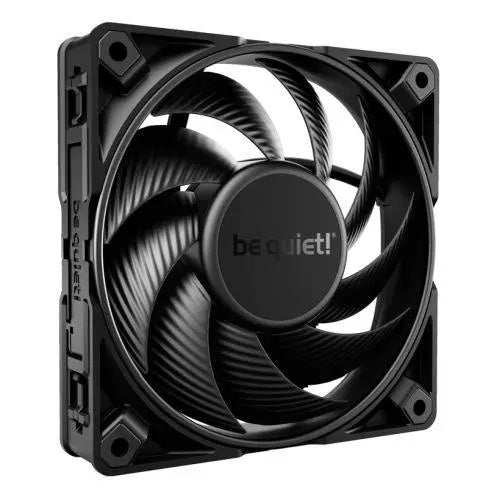 Be Quiet! (BL098) Silent Wings Pro 4 12cm PWM Case Fan, Black, Up to 3000 RPM, 3x Speed Switch, Fluid Dynamic Bearing - X-Case