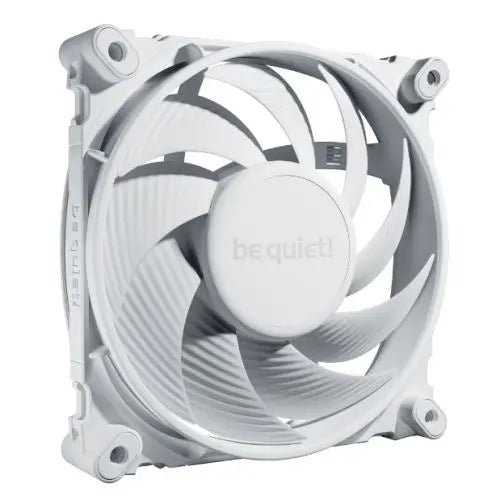 Be Quiet! (BL115) Silent Wings 4 12cm PWM High Speed Case Fan, White, Up to 2500 RPM, Fluid Dynamic Bearing